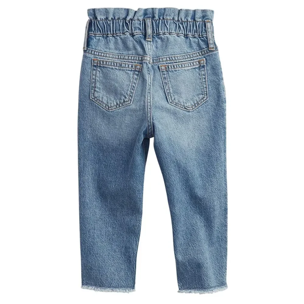 Gap Baby Girls Pull-On Just Like Mom Jeans in Blue, Size 12-18M